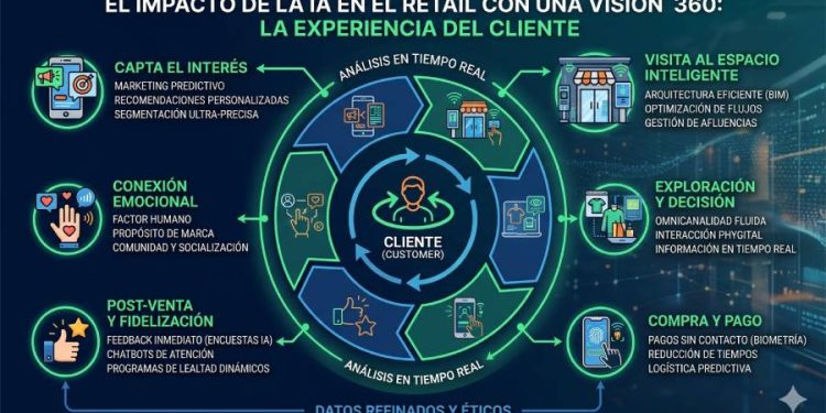 IA y Retail 360: El futuro de los centros comerciales inteligentes
