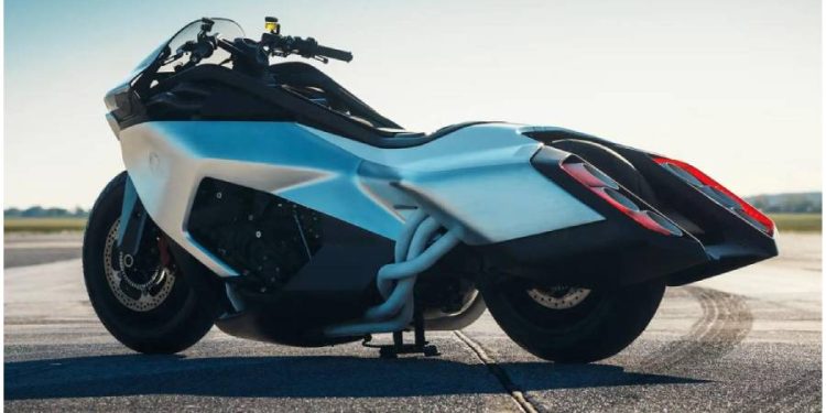 Prototipo BMW Vision K18 deslumbra con su potencia y diseño
