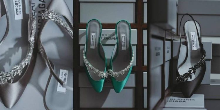 Balenciaga y Manolo Blahnik: la alianza que redefine el lujo