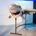 Tiburones y arte, la exposición que busca despertar conciencia ambiental en Medellín