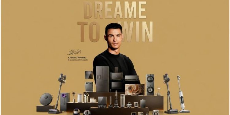 Una alianza poderosa: Dreame Technology presenta a Cristiano Ronaldo como su nuevo Embajador Global de Marca
