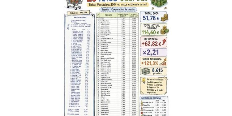 El ticket de la verdad: 20 años de súper en la economía real