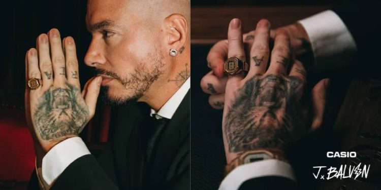 J Balvin y Casio revolucionan el mercado con un reloj anillo