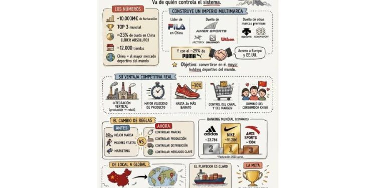 La guerra del retail: Por qué ANTA está venciendo a Nike y Adidas