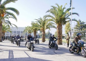 Con multitudinaria participación de motociclistas Triumph vivió campaña DGR Santiago 2026