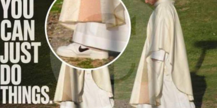 Papa León XIV sorprende al mundo usando zapatillas Nike en su nuevo documental
