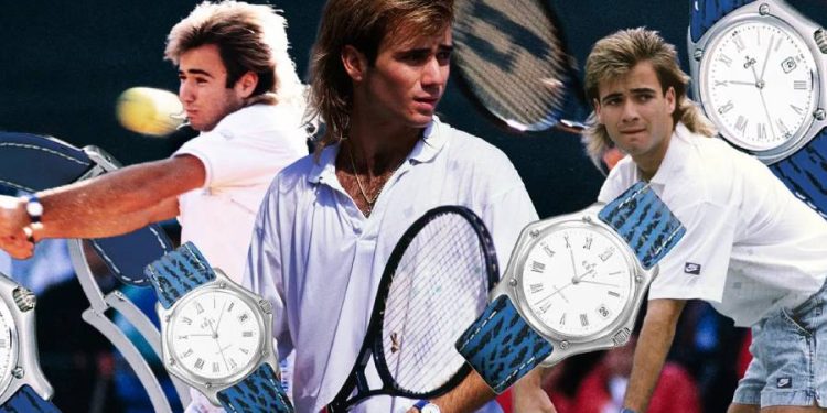 Historia del icónico reloj que definió el estilo rebelde de Andre Agassi antes de la era Rolex