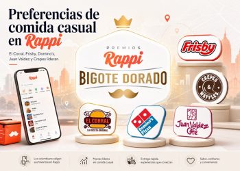 El delivery marca el menú