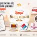 El delivery marca el menú