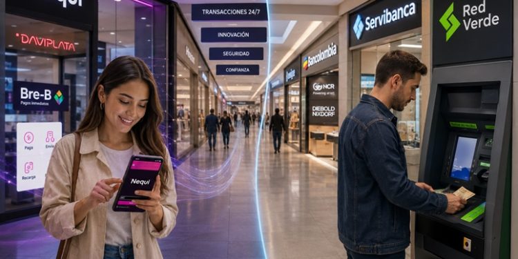 La batalla entre billeteras digitales y cajeros redefine el consumo en Colombia