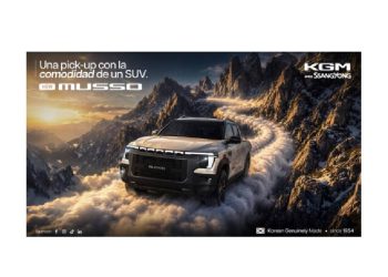 KGM introduce la renovada camioneta Musso al retail automotriz