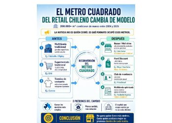 La gran transformación del retail chileno: Más que metros, cambia la promesa