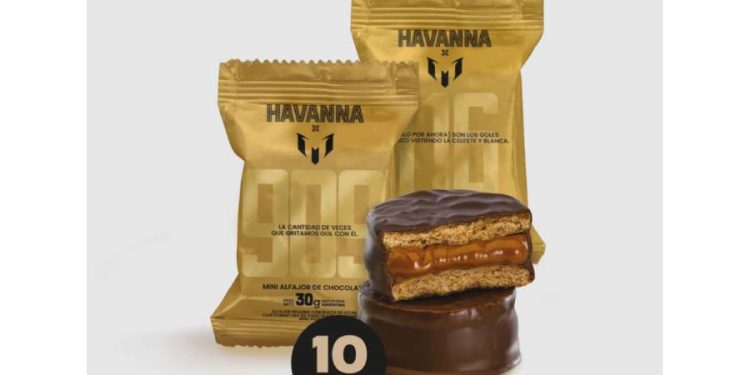 Messi y Havanna unen caminos para crear una línea exclusiva de alfajores