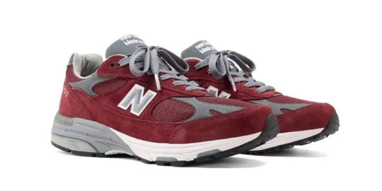 New Balance 993 Burgundy: El calzado ideal para tus outfits casuales de verano