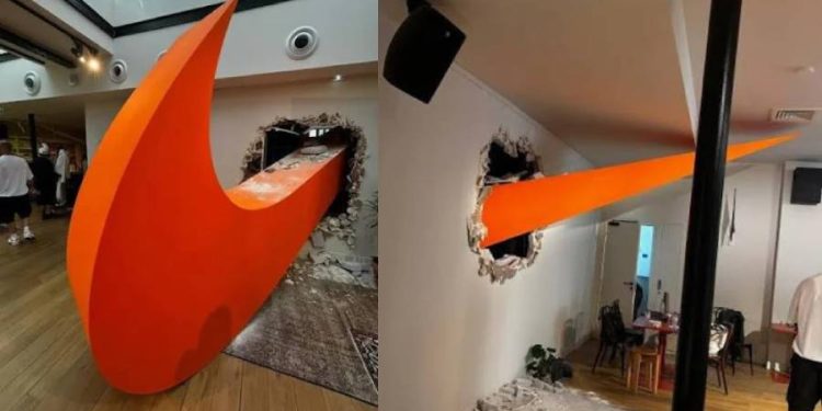 Nike rompe los límites de la arquitectura retail en París