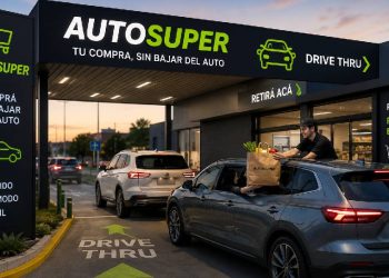Compras desde el auto: El nuevo formato retail que llega a Uruguay