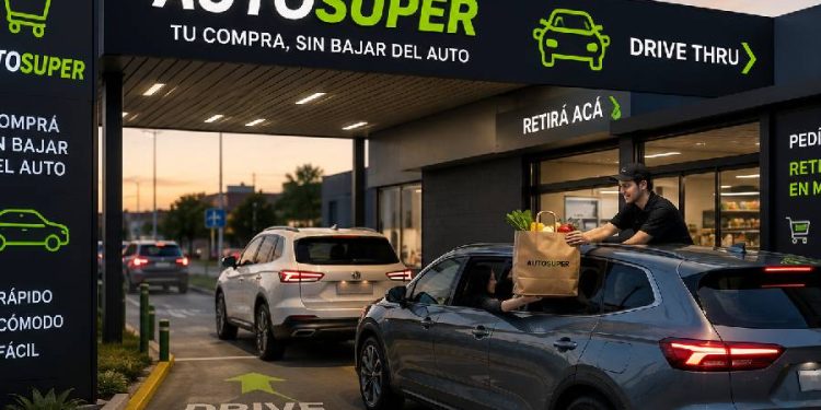 Compras desde el auto: El nuevo formato retail que llega a Uruguay