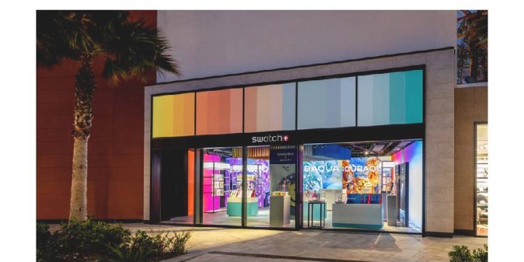 Swatch inaugura exclusiva tienda temporal