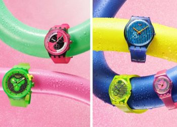 Swatch presenta la vibrante colección SMASH IT llena de color y energía para el verano