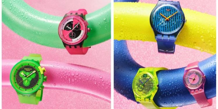 Swatch presenta la vibrante colección SMASH IT llena de color y energía para el verano
