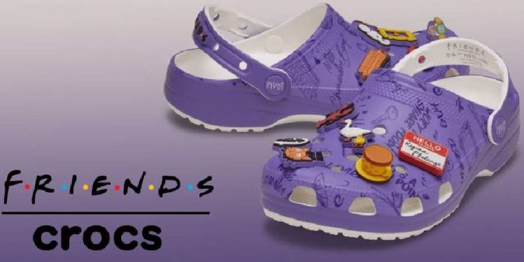 ¡Pisa con nostalgia! Los nuevos Crocs inspirados en Friends