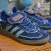 Adidas y atmos transforman las Handball Spezial con denim japonés