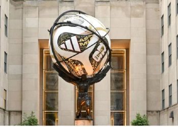 El balón de la final del Mundial conquista Nueva York con adidas
