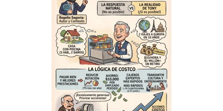 El modelo Costco: Cuando pagar bien es una estrategia de rentabilidad