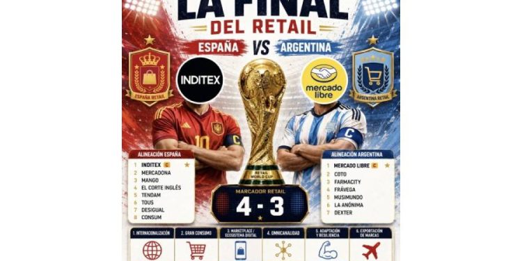 El mundial del retail: España y Argentina cara a cara en el tablero global