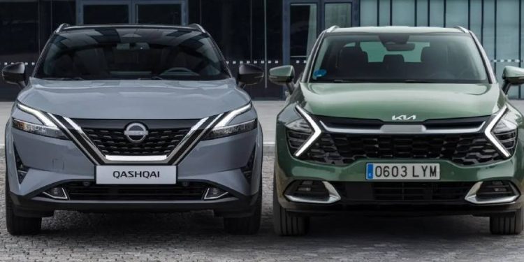 Kia Sportage frente a Nissan Qashqai el gran duelo de los SUV híbridos