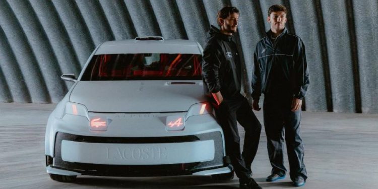 Firmas francesas Lacoste y Alpine fusionan el diseño de vanguardia con la ingeniería automotriz