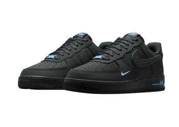 Las nuevas Nike Air Force 1 07 Anthracite Football Blue
